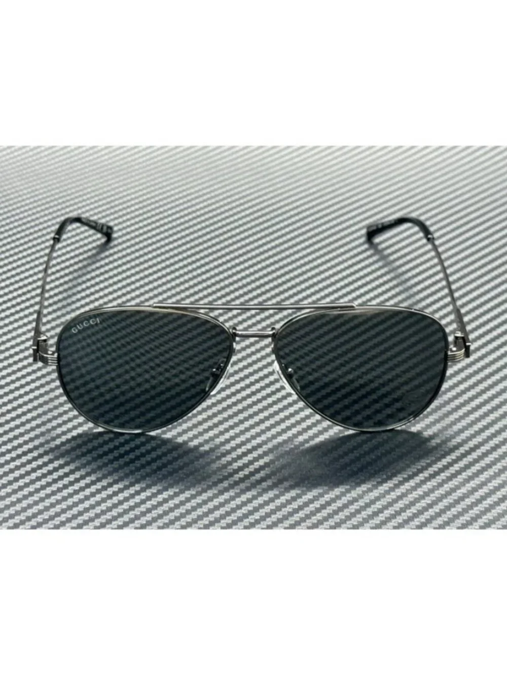New Gucci Men Ruthenium Sunglasses 57-14-145